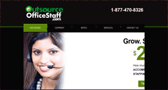 Desktop Screenshot of outsourceofficestaff.com